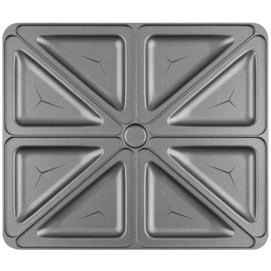 Concept SV3080 - Brödrost FAMILY 3-i-1 1200W/230V svart/rostfritt stål