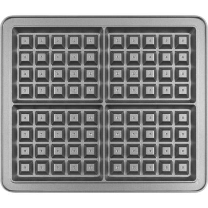 Concept SV3080 - Brödrost FAMILY 3-i-1 1200W/230V svart/rostfritt stål