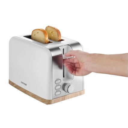 Concept TE2015 - Brödrost med två fack 930W/230V vit