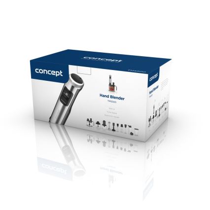 Concept TM5500 - Stavmixer med tillbehör 1500W/230V svart/rostfri