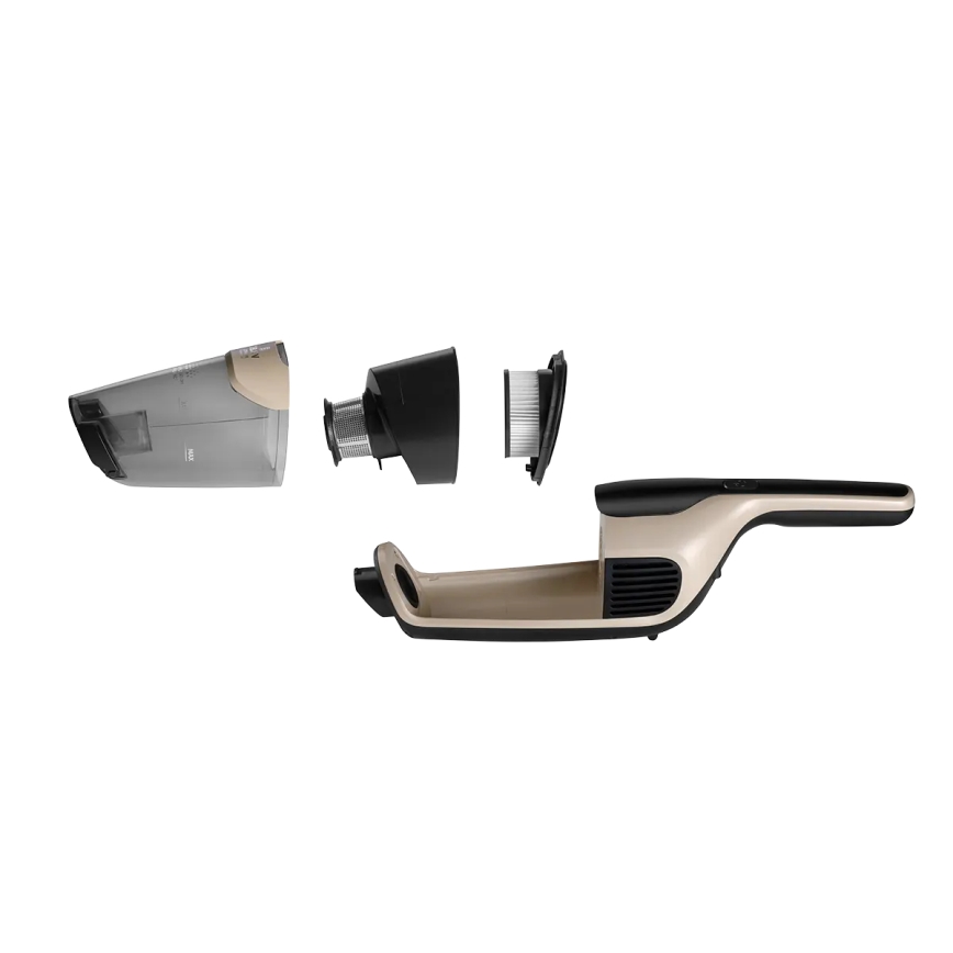 Concept VP4220 - Trådlös stavdammsugare 3-i-1 AQUAGLIDE 160W/28,8V 2200 mAh beige