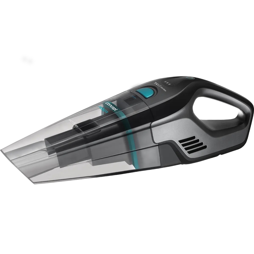 Concept VP4350 - Handhållen dammsugare Våt & Torr RISER 50W/7,4V 2200 mAh svart