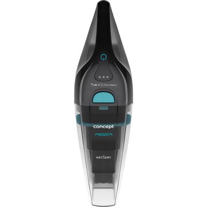 Concept VP4350 - Handhållen dammsugare Våt & Torr RISER 50W/7,4V 2200 mAh svart
