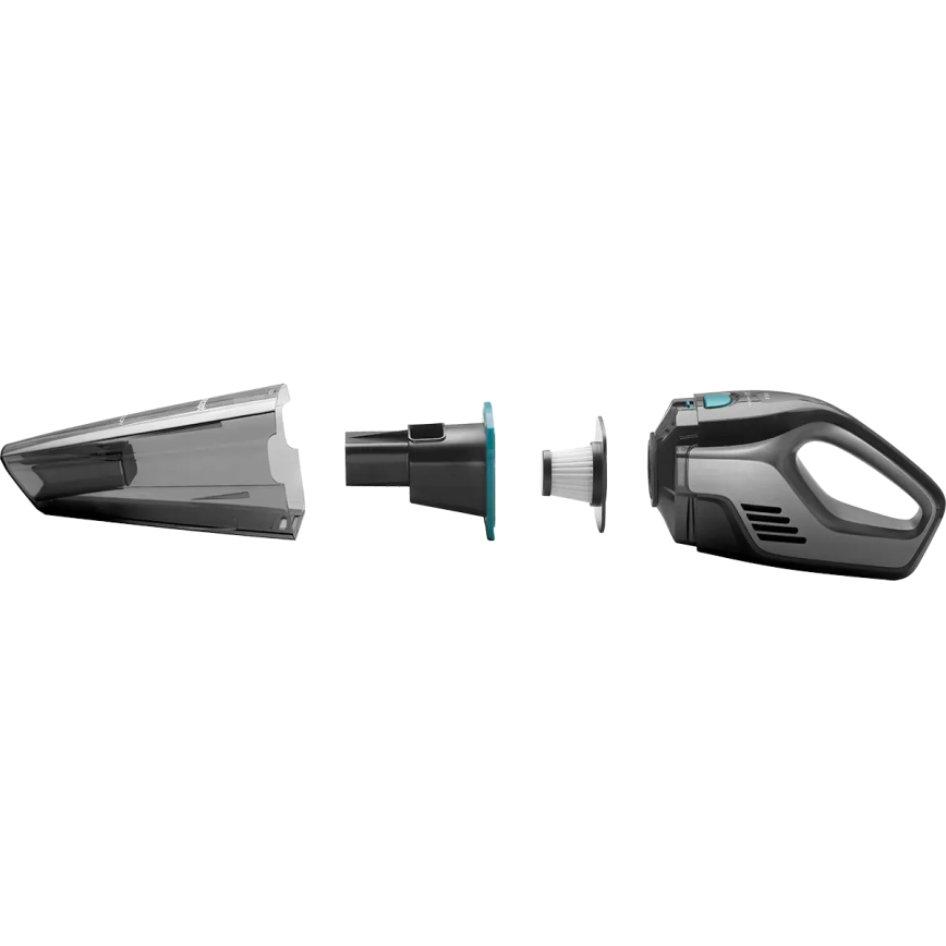 Concept VP4350 - Handhållen dammsugare Våt & Torr RISER 50W/7,4V 2200 mAh svart