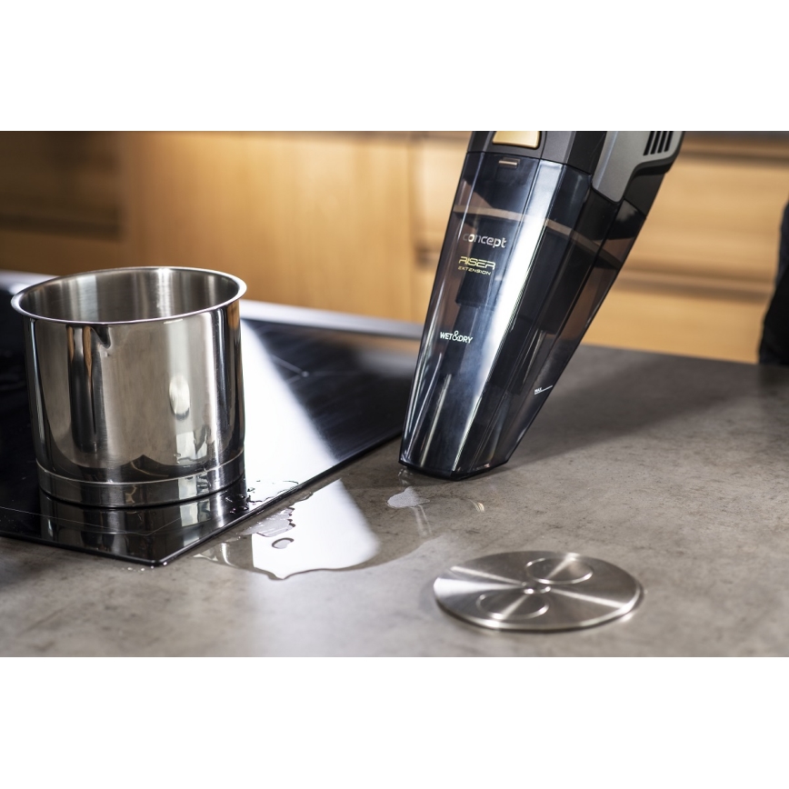 Concept VP4353 - Handhållen våt- och torrdammsugare RISER-FÖRLÄNGNING 110W/18,5V 2200 mAh svart