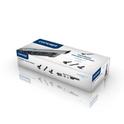 Concept VP4430 - Handhållen dammsugare DIRECT ANIMAL 180W/14,8V 2200 mAh svart