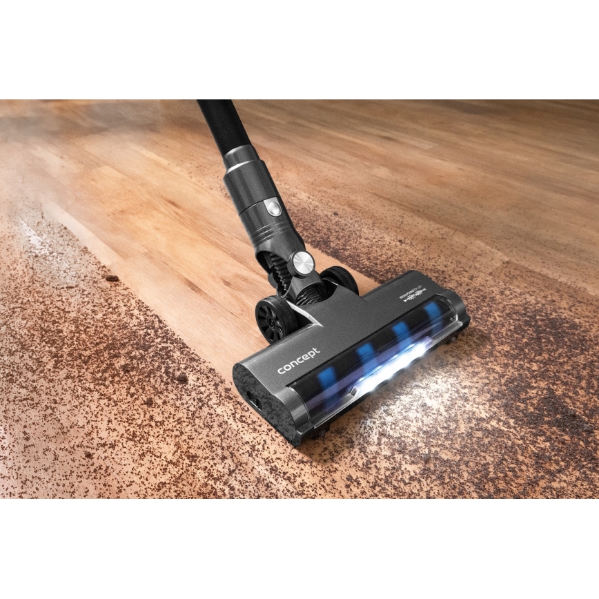 Concept VP6040 - Stick handdammsugare 2i1 ICONIC ANIMAL TELESCOPE 200W/22,2V 2200 mAh blå