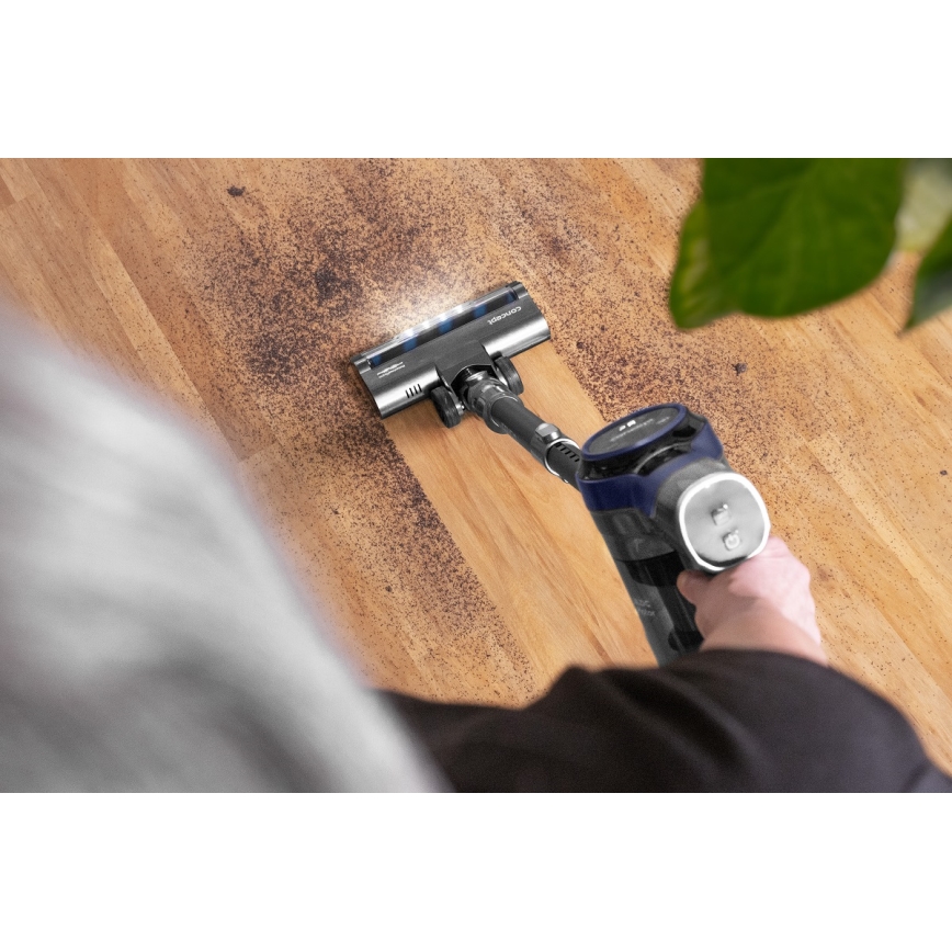 Concept VP6040 - Stick handdammsugare 2i1 ICONIC ANIMAL TELESCOPE 200W/22,2V 2200 mAh blå