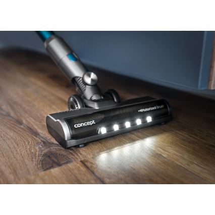 Concept VP6045 - 2-i-1 stav- och handdammsugare ICONIC SUCTION PRO 450W/29,6V 2500 mAh blå