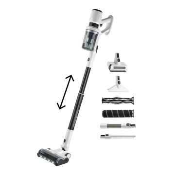 Concept VP6125 - 2-i-1 stav- och handdammsugare ICONIC Comfort Telescope, 400 W / 29,6 V, 2000 mAh, vit