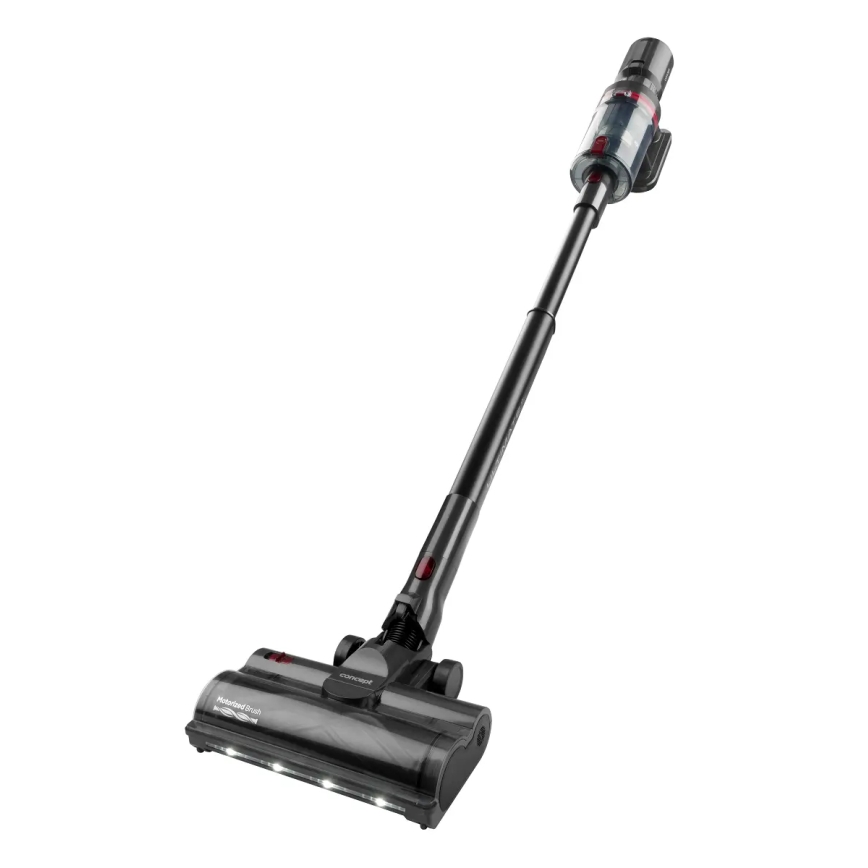 Concept VP6150 - Stavdammsugare 3-i-1 ULTIMAT UV-KRAFT 500W/29,6V 2200 mAh svart