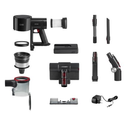Concept VP6300 - Stavdammsugare 5-i-1 ULTIMATE COMPLETE PRO 500 W/25,9 V 2500 mAh svart