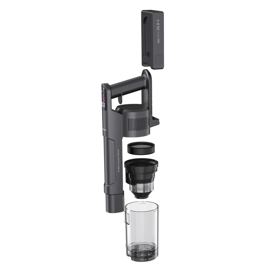 Concept VP6310 - 3-i-1 stavdammsugare ULTIMATE COMPLETE LIGHT 420W/25,9V 2200 mAh svart