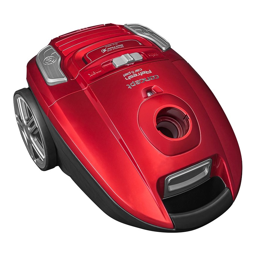 Concept VP8224 - Dammsugare med påse REFRESH CAR&PET 3,5 l 700W/230V röd