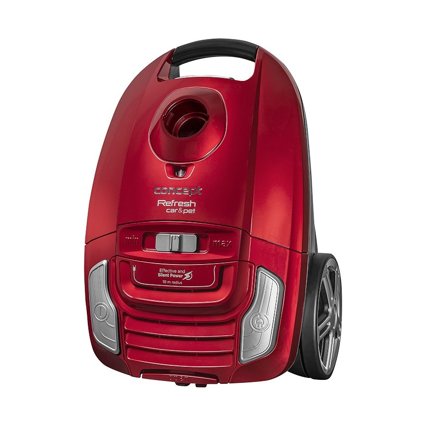 Concept VP8224 - Dammsugare med påse REFRESH CAR&PET 3,5 l 700W/230V röd