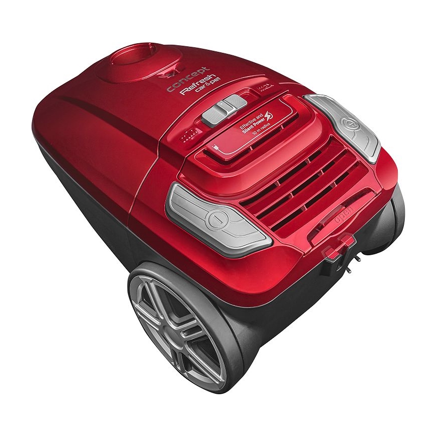 Concept VP8224 - Dammsugare med påse REFRESH CAR&PET 3,5 l 700W/230V röd