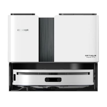 Concept VR4050 - Smart robotdammsugare med mopp 2-i-1 OPTIMUS AQUA PRO LASER 3D 600W/230V 5200 mAh Wi-Fi vit