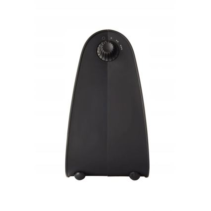 Concept vt7041 - Fläkt med värmeelement 1000/2000W/230V svart
