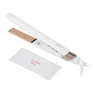 Concept VZ2110 - Plattång GLAM STYLE 48W/230V vit/roséguld