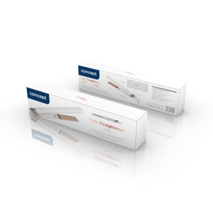 Concept VZ2110 - Plattång GLAM STYLE 48W/230V vit/roséguld