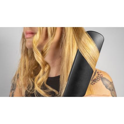 Concept VZ6010 - Steam hair straightener med LED display ELITE STEAM BOOST 54W/230V svart