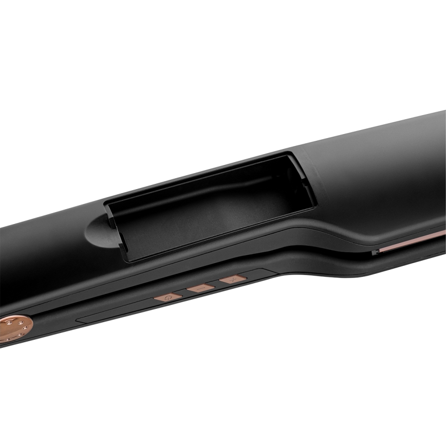 Concept VZ6010 - Steam hair straightener med LED display ELITE STEAM BOOST 54W/230V svart