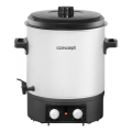Concept ZH0030 - Konserveringspanna 27 l 2000W/230V vit/svart