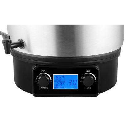 Concept ZH0040 - Konserveringspanna 27 l 2000W/230V rostfri/svart