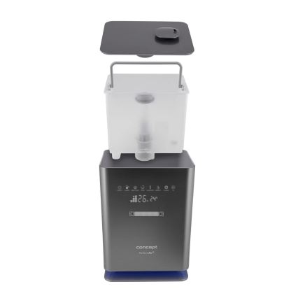 Concept ZV2021- Luftfuktare med aromadiffusor PERFECT AIR SMART 4,6 l 110W/230V Wi-Fi antracit + fjärrkontroll