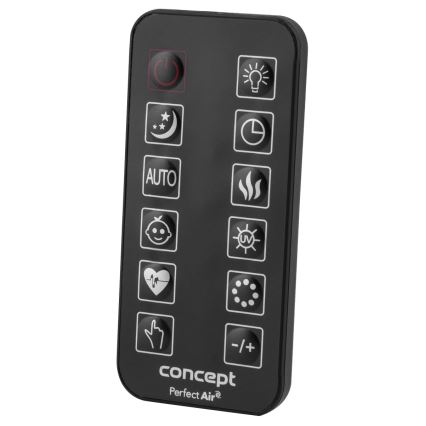 Concept ZV2021- Luftfuktare med aromadiffusor PERFECT AIR SMART 4,6 l 110W/230V Wi-Fi antracit + fjärrkontroll