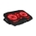 CONNECT IT CCP-2200-RD - Kylplatta för laptop 4x fläkt 2xUSB svart/röd