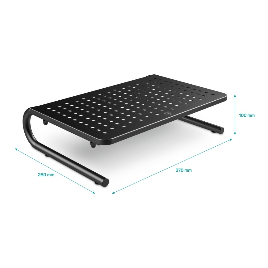 CONNECT IT CFH-2010-BK - Multifunktionell Metalbas svart