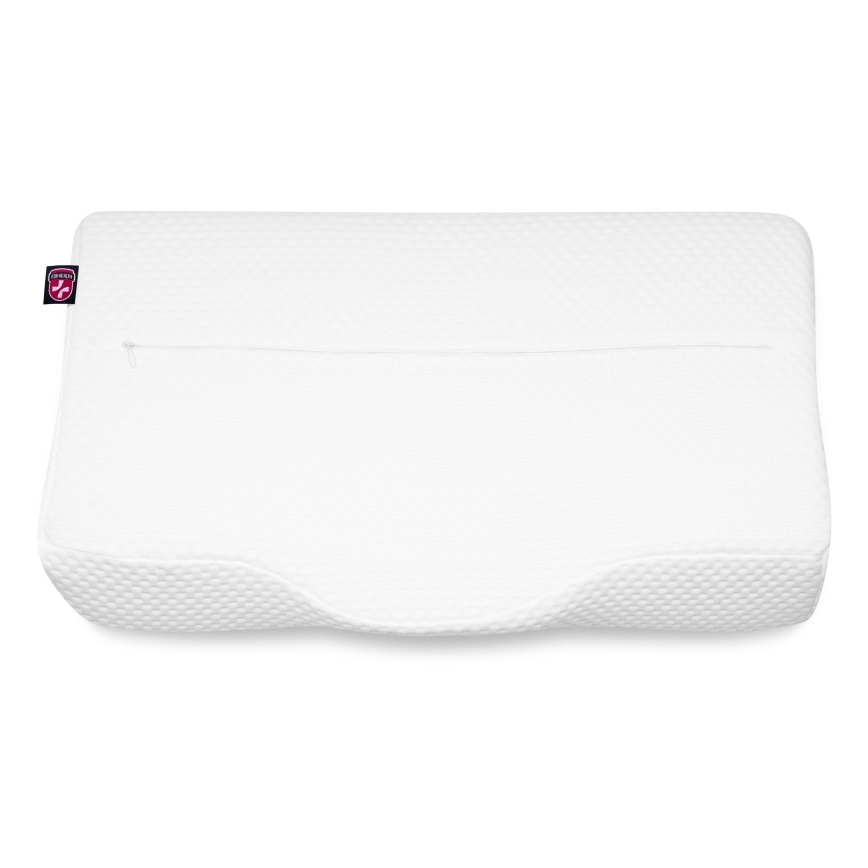 CONNECT IT CFH-6020-WH - Anatomisk kudde Taurus vit