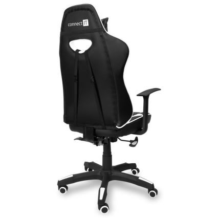 CONNECT IT CGC-0700-WH - Gamingstol LeMans Pro svart/vit