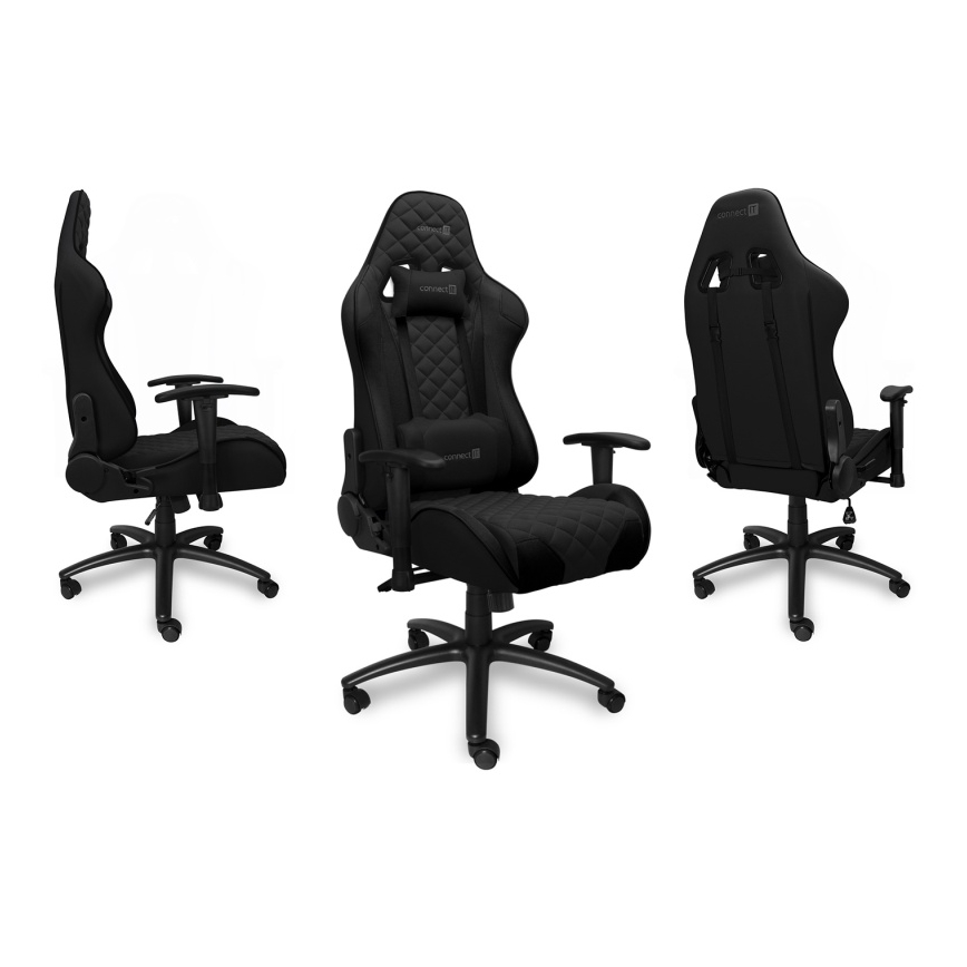 CONNECT IT CGC-1200-BK - Gamingstol Monaco Pro svart