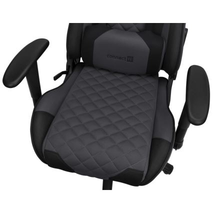 CONNECT IT CGC-1200-GY - Spelstol Monaco Pro grå/svart