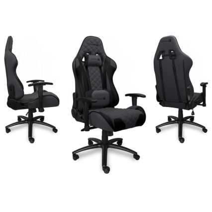 CONNECT IT CGC-1200-GY - Spelstol Monaco Pro grå/svart