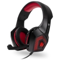 CONNECT IT CHP-5500-RD - LED Gaming hörlurar med sladd Med en mikrofon svart/röd