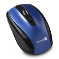 CONNECT IT CI-1225 - Trådlös mus 800/1200/1600 DPI 2xAAA svart/blå