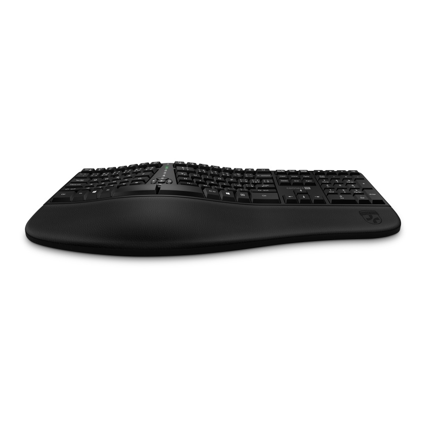 CONNECT IT CKB-2800-CS - Ergonomisk trådlöst tangentbord med lokalisering CZ/SK svart