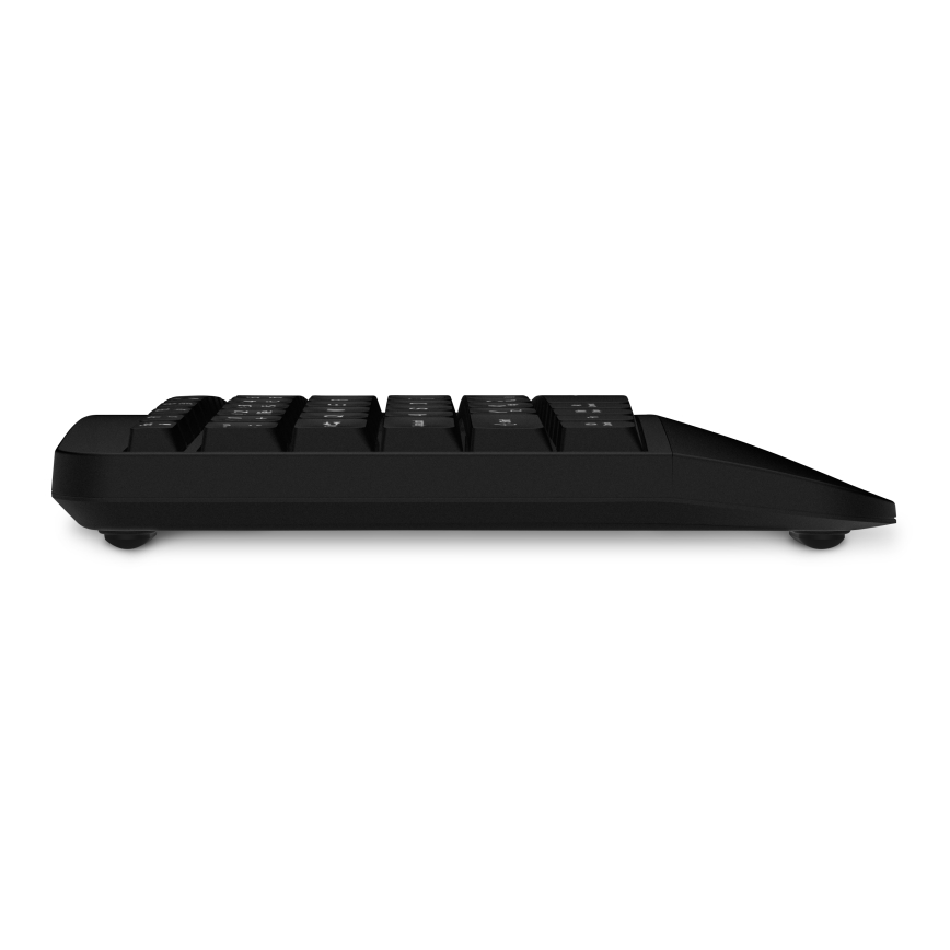 CONNECT IT CKM-6010-CS - Ergonomisk trådlöst tangentbord och mus 800/1200/1600/2400 DPI med lokalisering CZ/SK 1xAA + 2xAAA svart