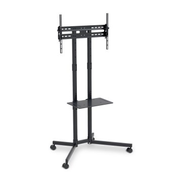 CONNECT IT CMH-9100-BK - Mobilt TV-ställ med hylla 37-70” svart