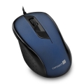 CONNECT IT CMO-1200-BL - Trådbunden mus 1000 DPI svart/blå