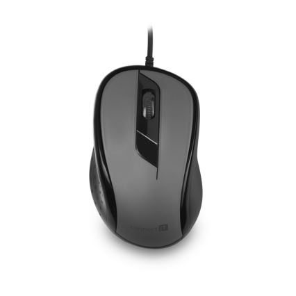 CONNECT IT CMO-1200-GY - Vägghängd toalett 1000 DPI svart/grå