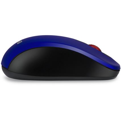 CONNECT IT CMO-2230-BL - Trådlös tyst mus MUTE 1200 DPI 1xAA svart/blå