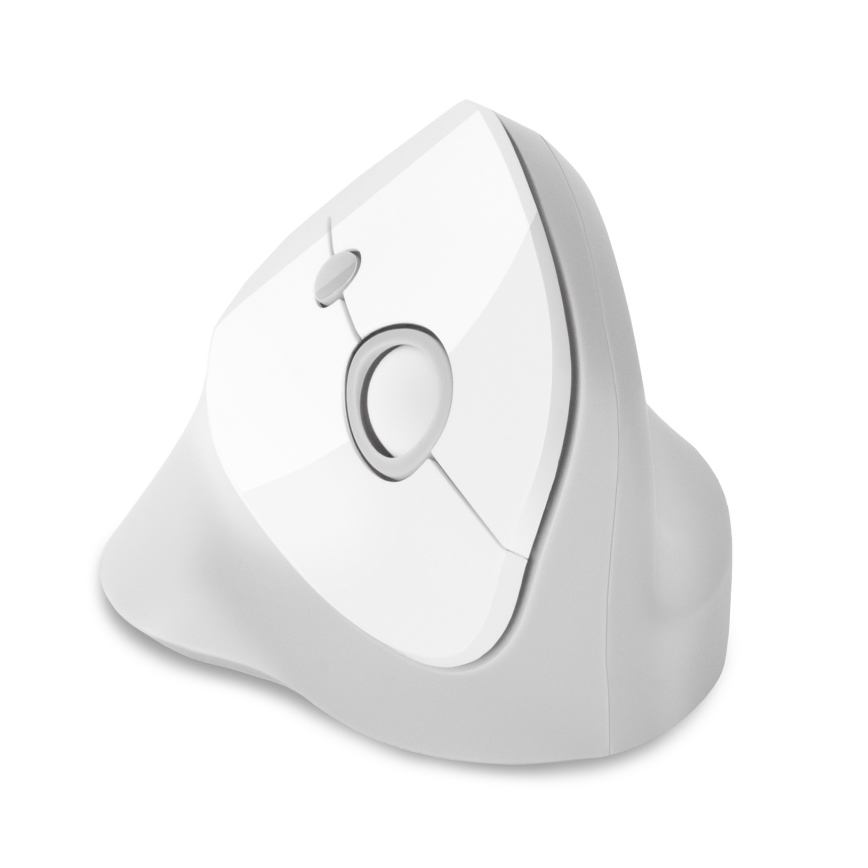 CONNECT IT CMO-2700-WH - Ergonomisk trådlös mus 800/1200/1600 DPI 1xAA vit