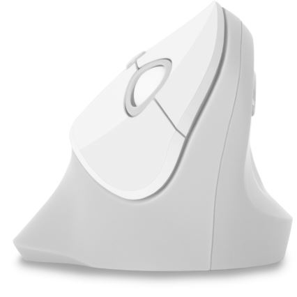 CONNECT IT CMO-2700-WH - Ergonomisk trådlös mus 800/1200/1600 DPI 1xAA vit