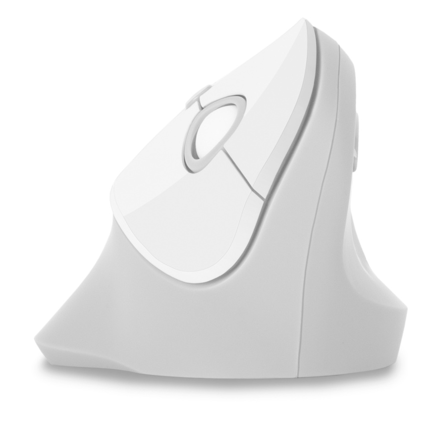 CONNECT IT CMO-2700-WH - Ergonomisk trådlös mus 800/1200/1600 DPI 1xAA vit