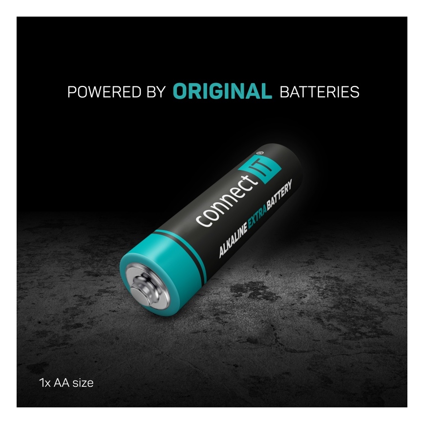 CONNECT IT CMO-2700-WH - Ergonomisk trådlös mus 800/1200/1600 DPI 1xAA vit