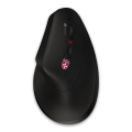 CONNECT IT CMO-2880-BK - Ergonomisk trådlös mus Verti TriMode 1000/1600/2400 DPI 2xAAA svart